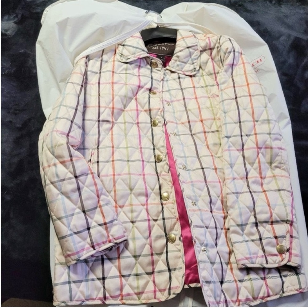 Women Coach Quilted Jacket size S.